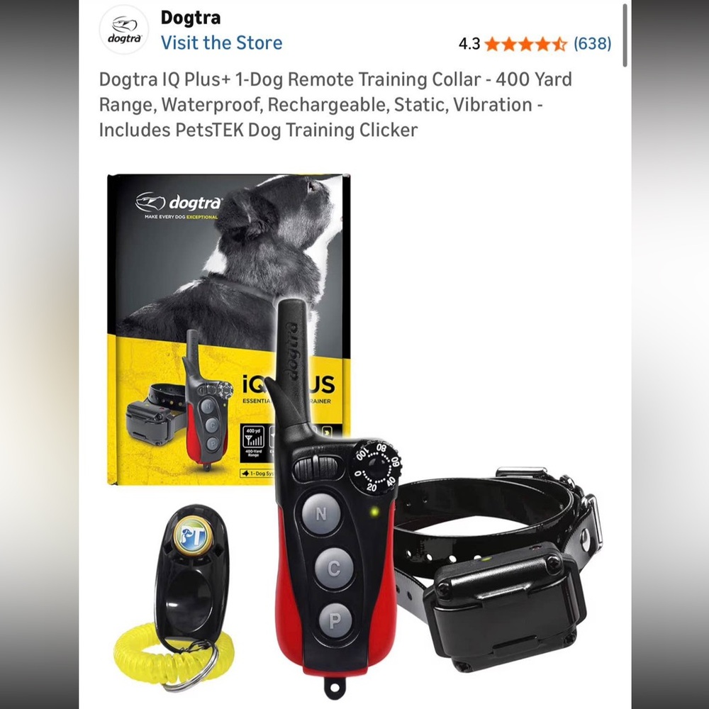 Dogtra Training Collar
